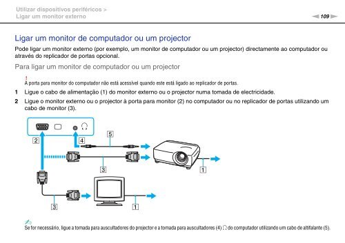 Sony VPCSE2E1E - VPCSE2E1E Istruzioni per l'uso Portoghese