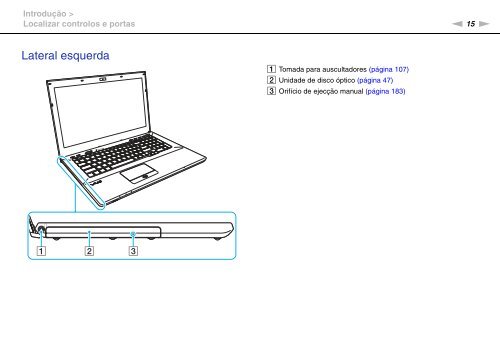 Sony VPCSE2E1E - VPCSE2E1E Istruzioni per l'uso Portoghese