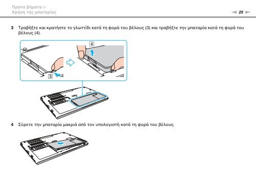 Sony VPCSE2E1E - VPCSE2E1E Istruzioni per l'uso Greco