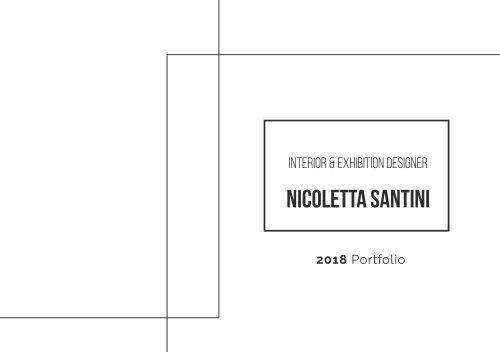 Portfolio Nicoletta Santini 2018