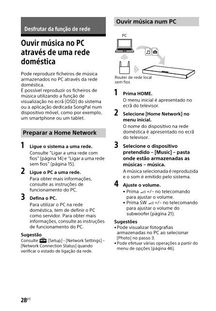 Sony HT-XT2 - HT-XT2 Consignes d&rsquo;utilisation Portugais