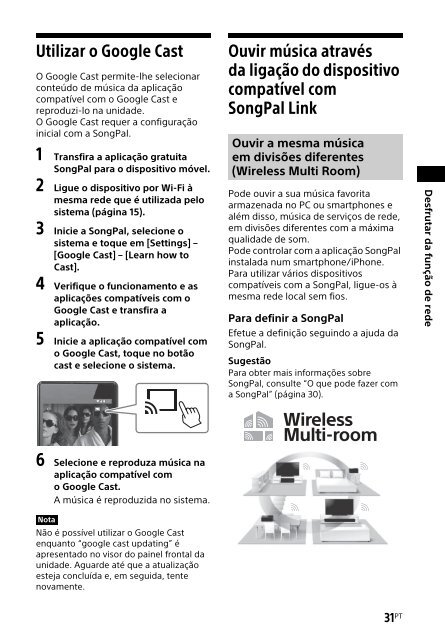 Sony HT-XT2 - HT-XT2 Consignes d&rsquo;utilisation Portugais