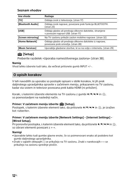 Sony HT-XT2 - HT-XT2 Consignes d&rsquo;utilisation Slov&eacute;nien