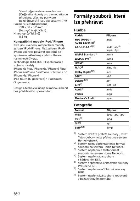 Sony HT-XT2 - HT-XT2 Consignes d&rsquo;utilisation Tch&egrave;que