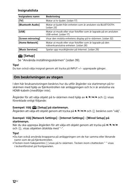 Sony HT-XT2 - HT-XT2 Consignes d&rsquo;utilisation Su&eacute;dois