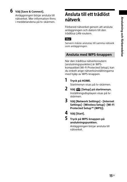 Sony HT-XT2 - HT-XT2 Consignes d&rsquo;utilisation Su&eacute;dois