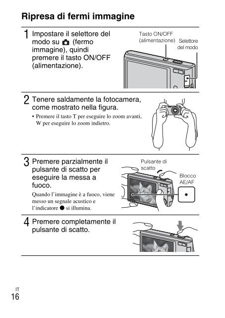 Sony DSC-W330 - DSC-W330 Consignes d&rsquo;utilisation Anglais