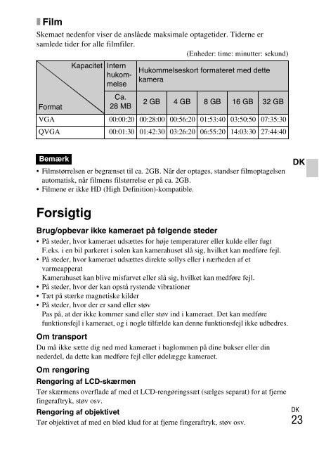 Sony DSC-W330 - DSC-W330 Consignes d&rsquo;utilisation Finlandais