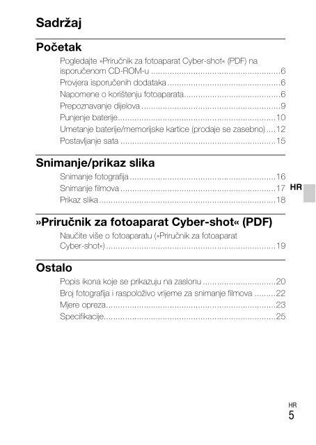 Sony DSC-W330 - DSC-W330 Consignes d&rsquo;utilisation Finlandais