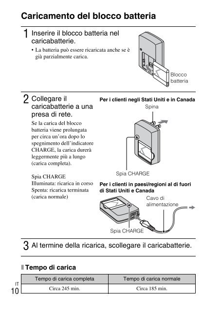 Sony DSC-W330 - DSC-W330 Consignes d&rsquo;utilisation Italien