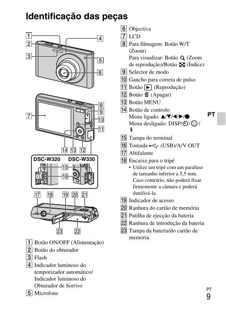 Sony DSC-W330 - DSC-W330 Consignes d&rsquo;utilisation Allemand