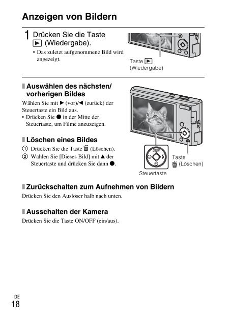 Sony DSC-W330 - DSC-W330 Consignes d&rsquo;utilisation