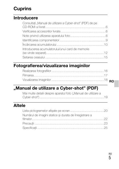 Sony DSC-W330 - DSC-W330 Consignes d&rsquo;utilisation Grec