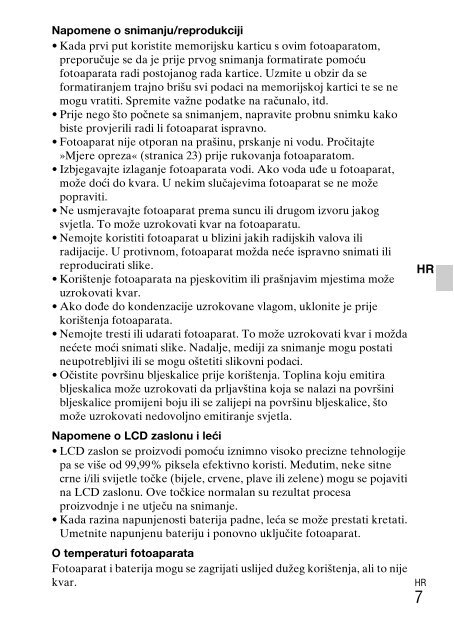 Sony DSC-W330 - DSC-W330 Consignes d&rsquo;utilisation Fran&ccedil;ais