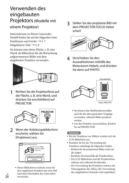 Sony HDR-PJ230E - HDR-PJ230E Consignes d&rsquo;utilisation