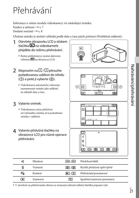 Sony HDR-PJ230E - HDR-PJ230E Consignes d&rsquo;utilisation Polonais