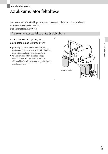 Sony HDR-PJ230E - HDR-PJ230E Consignes d&rsquo;utilisation Polonais