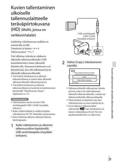 Sony HDR-PJ230E - HDR-PJ230E Consignes d&rsquo;utilisation Su&eacute;dois