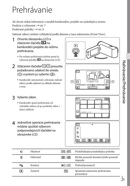 Sony HDR-PJ230E - HDR-PJ230E Consignes d&rsquo;utilisation Su&eacute;dois