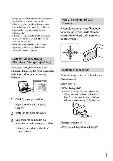 Sony HDR-PJ230E - HDR-PJ230E Consignes d&rsquo;utilisation Su&eacute;dois