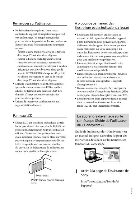 Sony HDR-PJ230E - HDR-PJ230E Consignes d&rsquo;utilisation Italien