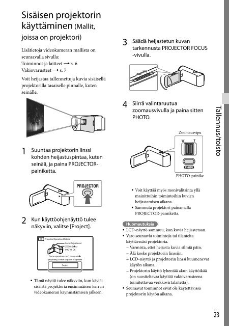 Sony HDR-PJ230E - HDR-PJ230E Consignes d&rsquo;utilisation Slovaque