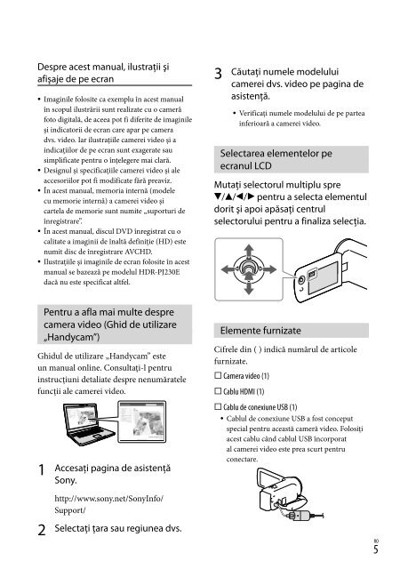 Sony HDR-PJ230E - HDR-PJ230E Consignes d&rsquo;utilisation Slovaque