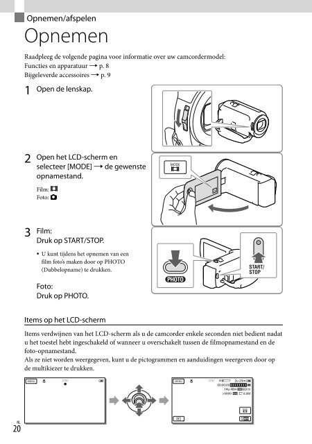 Sony HDR-PJ230E - HDR-PJ230E Consignes d&rsquo;utilisation Allemand