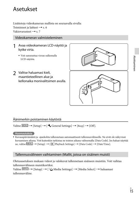 Sony HDR-PJ230E - HDR-PJ230E Consignes d&rsquo;utilisation Danois