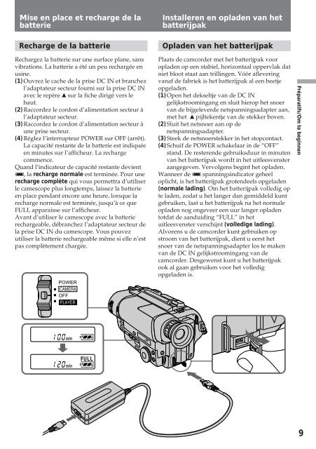 Sony CCD-TR412E - CCD-TR412E Consignes d&rsquo;utilisation N&eacute;erlandais