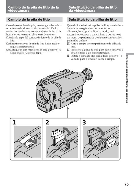 Sony CCD-TR412E - CCD-TR412E Consignes d&rsquo;utilisation Espagnol