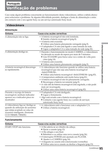 Sony CCD-TR412E - CCD-TR412E Consignes d&rsquo;utilisation Espagnol