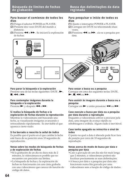 Sony CCD-TR412E - CCD-TR412E Consignes d&rsquo;utilisation Portugais