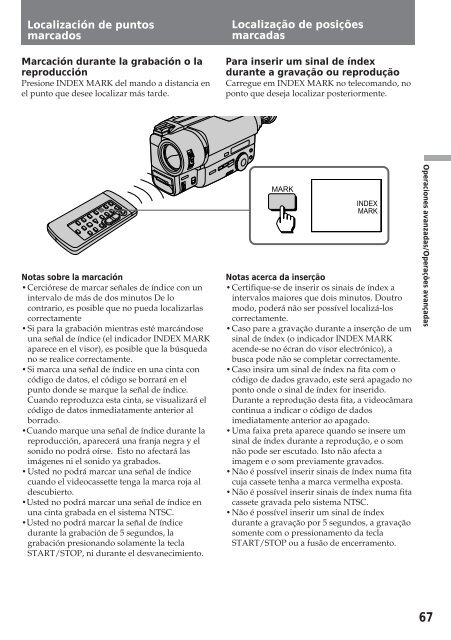 Sony CCD-TR412E - CCD-TR412E Consignes d&rsquo;utilisation Portugais