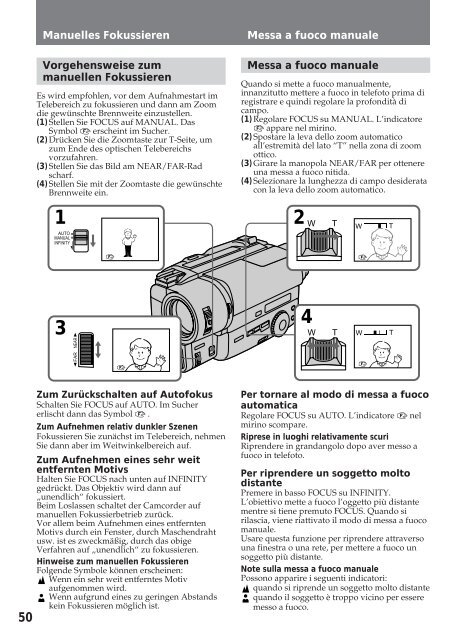 Sony CCD-TR412E - CCD-TR412E Consignes d&rsquo;utilisation Italien