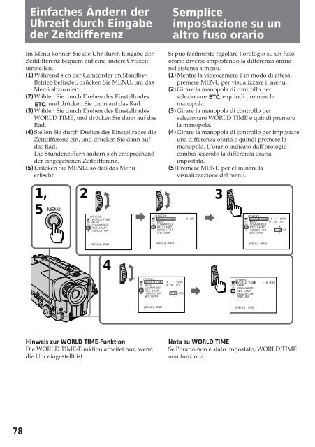 Sony CCD-TR412E - CCD-TR412E Consignes d&rsquo;utilisation Allemand