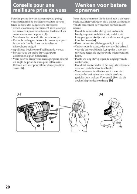 Sony CCD-TR412E - CCD-TR412E Consignes d&rsquo;utilisation