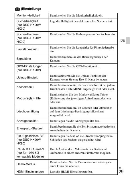 Sony DSC-WX500 - DSC-WX500 Mode d'emploi Tch&egrave;que