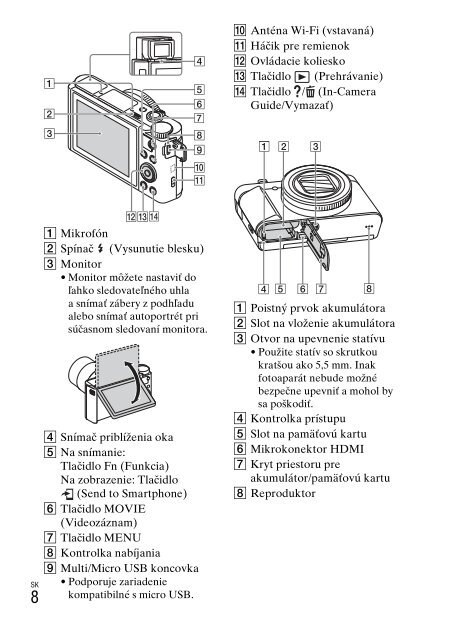 Sony DSC-WX500 - DSC-WX500 Mode d'emploi Tch&egrave;que