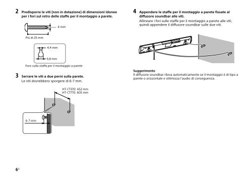 Sony HT-CT770 - HT-CT770 Istruzioni per l'uso Spagnolo