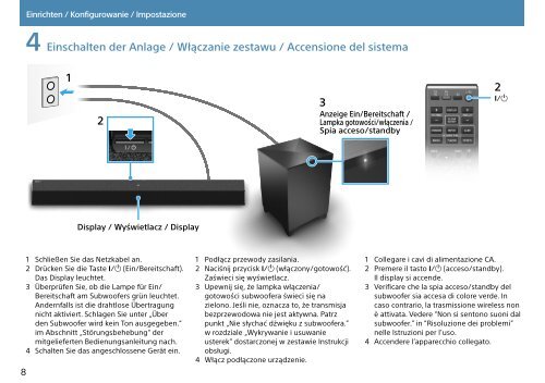 Sony HT-CT770 - HT-CT770 Istruzioni per l'uso Polacco