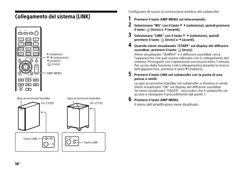 Sony HT-CT770 - HT-CT770 Istruzioni per l'uso Tedesco