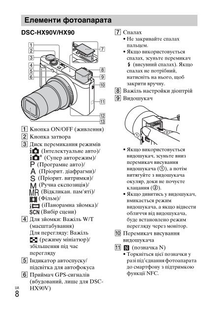 Sony DSC-WX500 - DSC-WX500 Mode d'emploi Russe