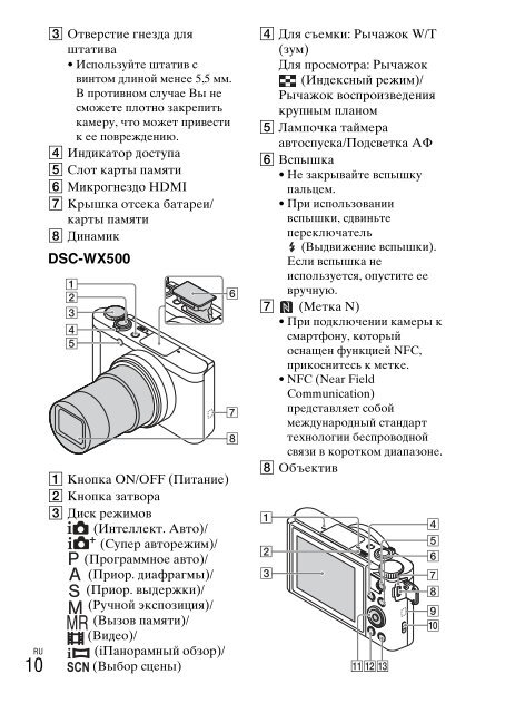 Sony DSC-WX500 - DSC-WX500 Mode d'emploi Ukrainien