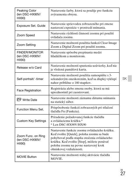 Sony DSC-WX500 - DSC-WX500 Mode d'emploi Polonais