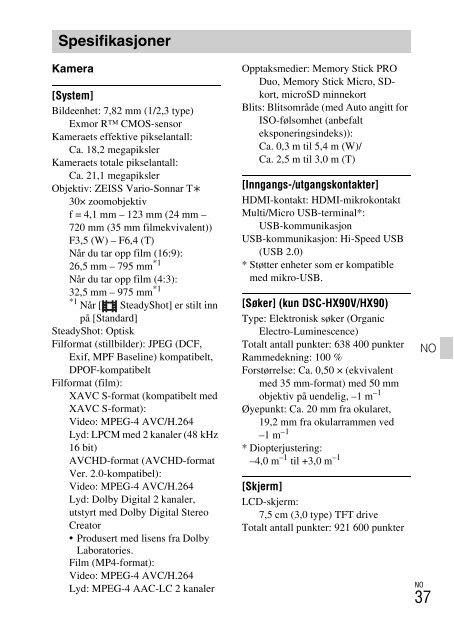 Sony DSC-WX500 - DSC-WX500 Mode d'emploi Polonais