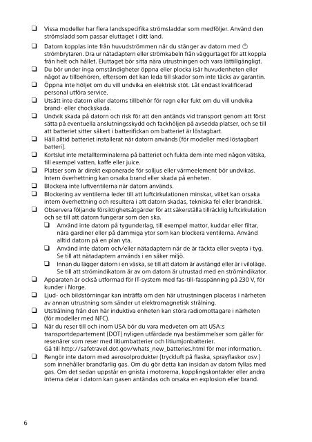 Sony SVF13N1J2E - SVF13N1J2E Documents de garantie Finlandais