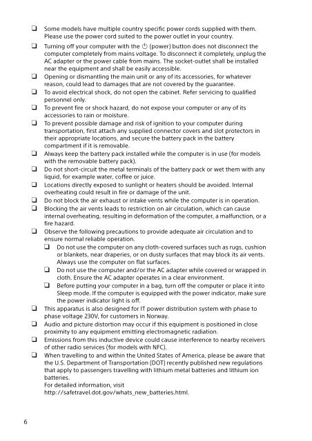 Sony SVF13N1J2E - SVF13N1J2E Documents de garantie Serbe