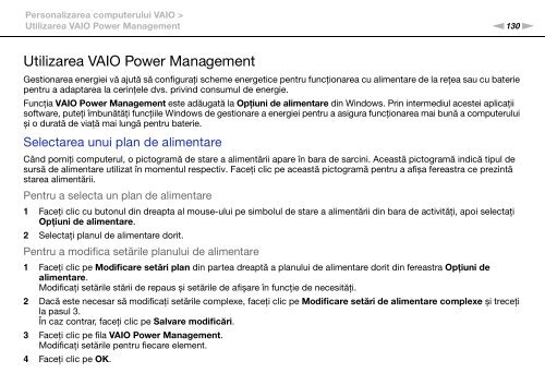 Sony VPCSA2Z9R - VPCSA2Z9R Mode d'emploi Roumain