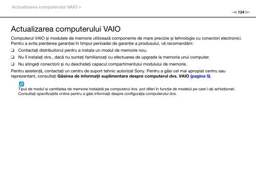 Sony VPCSA2Z9R - VPCSA2Z9R Mode d'emploi Roumain